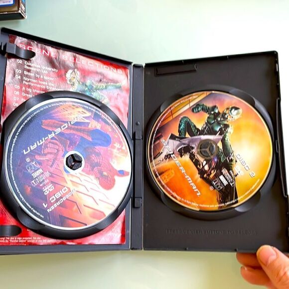 Spider-Man 2 DVD Widescreen Special Edition 2002 Toby Maguire William Dafoe Marv - Picture 3 of 3
